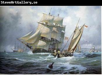 unknow artist Seascape, boats, ships and warships.101